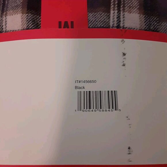 Jachs New York 2-Pack Men's M Waffle Thermal & Flannel Shirt Black Gray Plaid - Picture 7 of 7